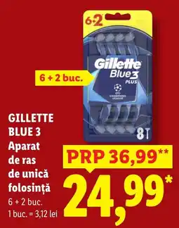 Lidl Gillette Blue 3 Ofertă