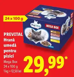 Lidl Prevital hrană umedă pentru pisici Ofertă