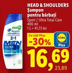 Lidl Head & Shoulders Şampon pentru bărbați Ofertă