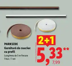 Lidl Parkside garnitură de cauciuc cu profil Ofertă
