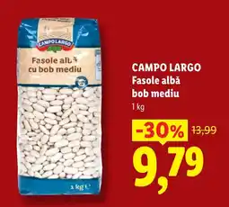 Lidl Campo Largo fasole albă cu bob mediu Ofertă