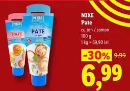 Lidl Nixe pate cu ton / somon Ofertă