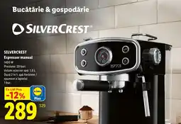 Lidl Silvercrest espresso manual Ofertă