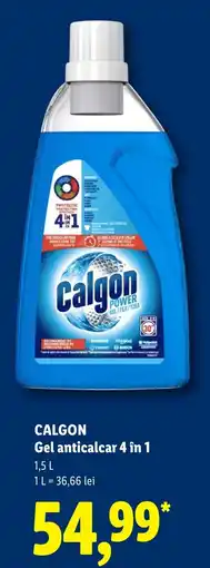 Lidl Calgon Gel anticalcar 4 in 1 Ofertă