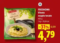 Lidl Freshona vinete coapte tocate Ofertă