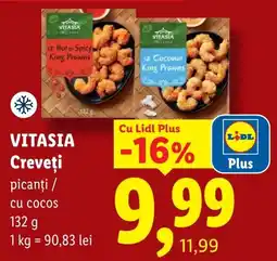 Lidl Vitasia creveți picanți / cu cocos Ofertă