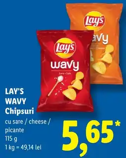 Lidl Lay's Wavy Chipsuri Ofertă