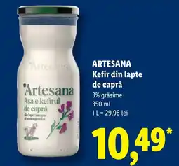 Lidl Artesana kefir din lapte de capră Ofertă
