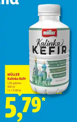 Lidl müller kalinka kefir Ofertă