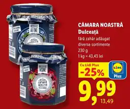 Lidl Cămara Noastră Dulceață Ofertă