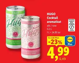 Lidl Hugo cocktail aromatizat Ofertă