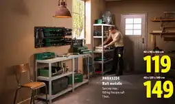 Lidl Parkside raft metalic Ofertă