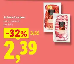 Lidl Perc Scăricică de porc Ofertă