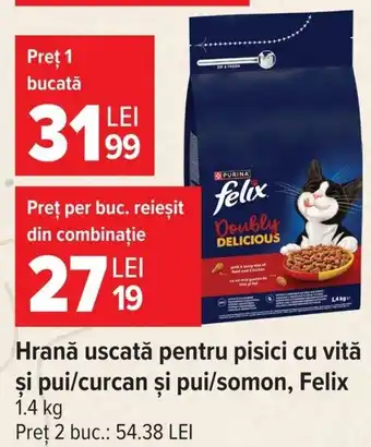 Felix hrană uscată pentru pisici