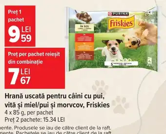 Friskies hrană uscată pentru câini
