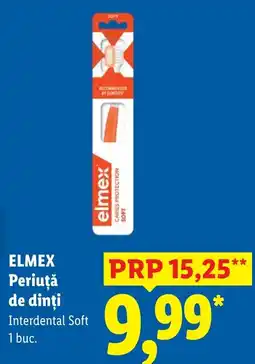 Lidl Elmex periua de dinti interdental soft Ofertă