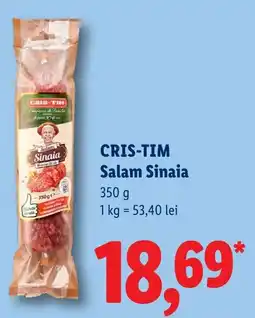 Lidl Cris-tim salam sinaia Ofertă