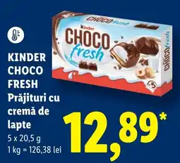 Lidl Kinder Choco Fresh Ofertă
