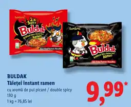 Lidl Buldak Tăieței instant ramen Ofertă