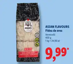Lidl Asian Flavours Fidee de orez Ofertă
