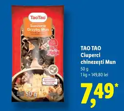 Lidl Tao Tao Ciuperci chinezești Mun Ofertă