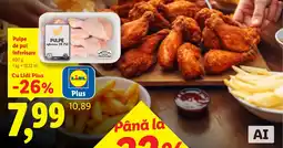 Lidl Lidl Plus Pulpe de pui inferioare Ofertă