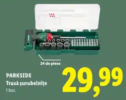 Lidl Parkside trusă șurubelnițe Ofertă