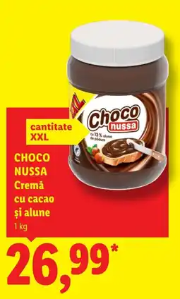 Lidl Choco Nussa Cremă cu cacao și alune Ofertă