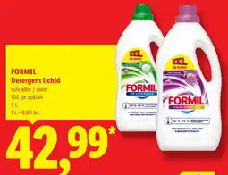 Lidl Formil detergent lichid Ofertă
