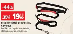 Carrefour Carrefour lesă hands free pentru câini Ofertă