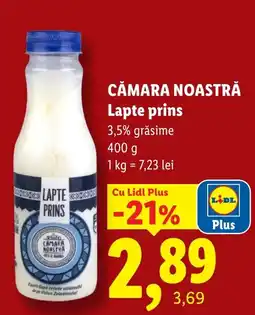 Lidl Cămara Noastră Lapte prins Ofertă