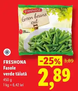 Lidl Freshona fasole verde tăiată Ofertă