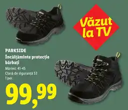 Lidl Parkside încălțăminte protecție bărbați Ofertă