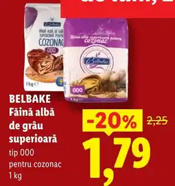 Lidl Belbake făină albă de grâu superioară Ofertă