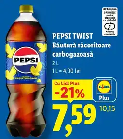Lidl Pepsi twist Ofertă