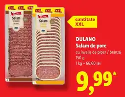 Lidl Dulano salam de porc Ofertă