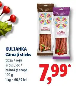 Lidl Kuljanka cárnați sticks Ofertă