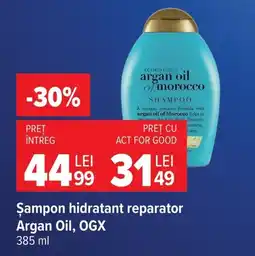 Carrefour Market Ogx şampon hidratant reparator argan oil Ofertă