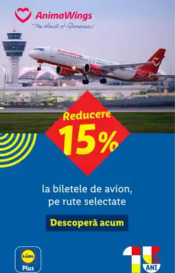 Lidl AnimaWings bilete de avion Ofertă