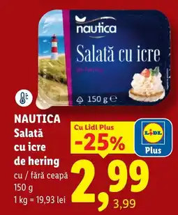 Lidl Nautica salata cu icre de hering Ofertă