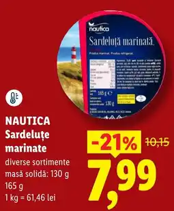 Lidl Nautica sardelute marinate Ofertă