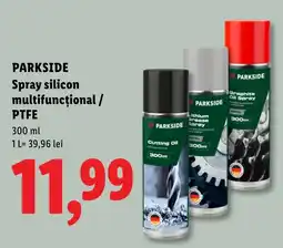 Lidl Parkside spray silicon multifuncțional / ptfе Ofertă