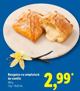 Lidl Bougatsa cu umplutură de vanilie Ofertă