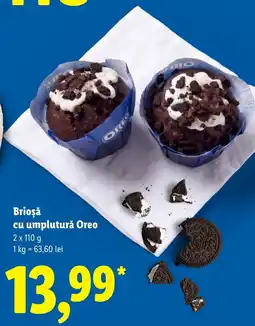 Lidl Oreo brioșă cu umplutură Ofertă