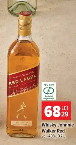 Carrefour Market Whisky Johnnie Walker Red Ofertă