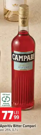 Carrefour Market Campari Aperitiv Bitter Ofertă