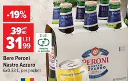 Carrefour Market Bere Peroni Nastro Azzuro Ofertă
