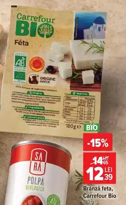 Carrefour Market Carrefour Bio Brânză feta Ofertă
