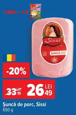 Carrefour Market Sissi șuncă de porc Ofertă