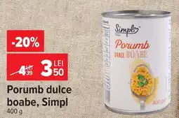 Carrefour Market Simplu porumb dulce boabe Ofertă
